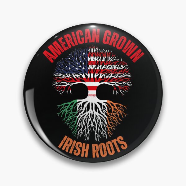 Item preview, American Grown Irish Roots designed and sold by RockBeeDesigns.