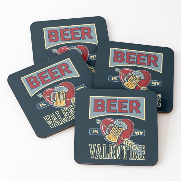 Item preview, Beer Is My Valentine designed and sold by DKdesigns27.