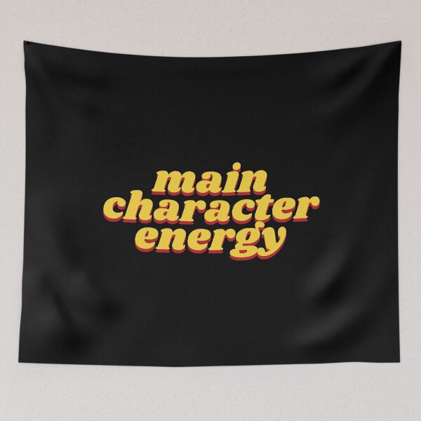 Item preview, Main Character Energy designed and sold by HalcyonFairy.