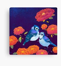 Bluejay Leinwanddruck
