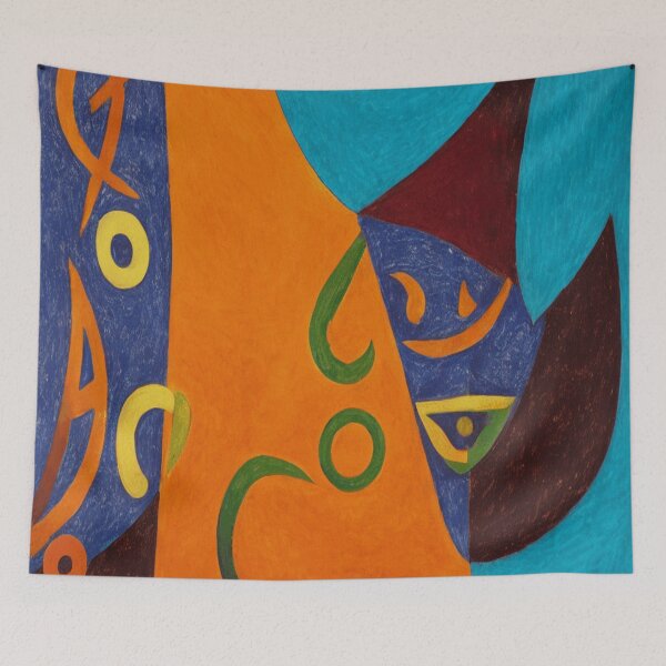 Item preview, Abstract Art featuring the Five Elements Symbolism designed and sold by funnyhalloween.