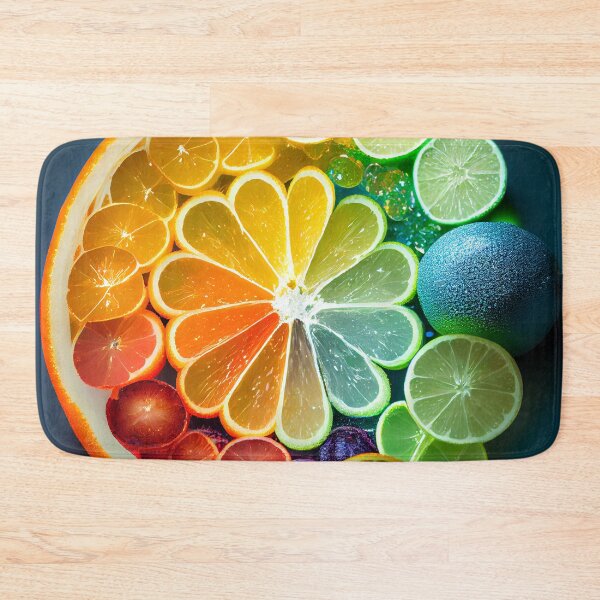 Item preview, A Spectrum of Citrus Sparkle Digital Painting designed and sold by CodeAndColors.