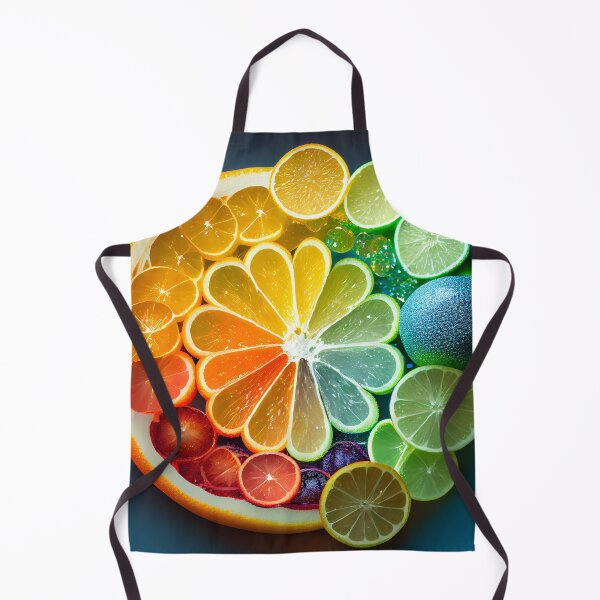 Item preview, A Spectrum of Citrus Sparkle Digital Painting designed and sold by CodeAndColors.