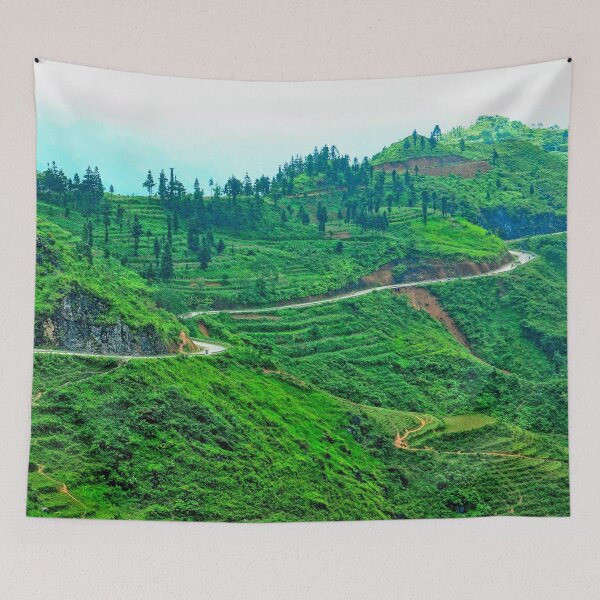 Item preview, Vietnam - Road from Ha Giang to Dong Van. paddy field designed and sold by franck380.