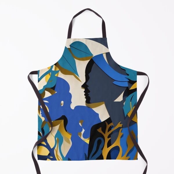 Item preview, Decoupage character art yellow, blue designed and sold by jsebouvi.