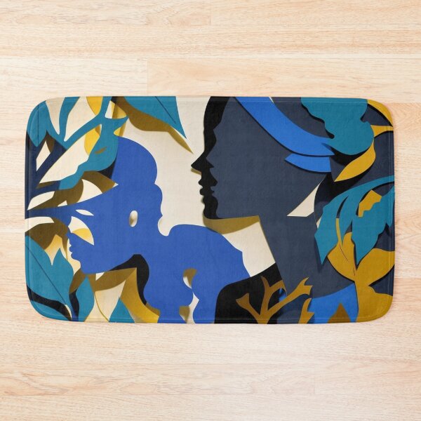 Item preview, Decoupage character art yellow, blue designed and sold by jsebouvi.