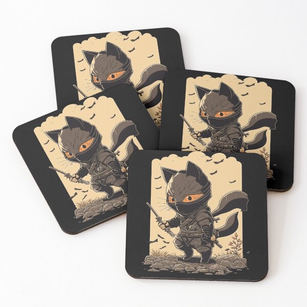 Item preview, Ninja Cat designed and sold by TheSamuraiCat.