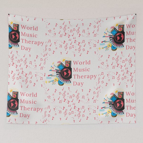 Item preview, World Music Therapy Day designed and sold by Simo0455.