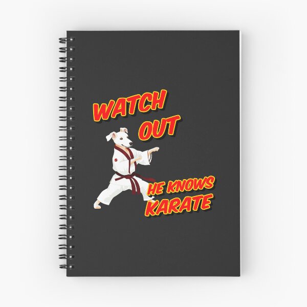 Item preview, Watch out he knows Karate - dog knows karate designed and sold by futurekidlets.