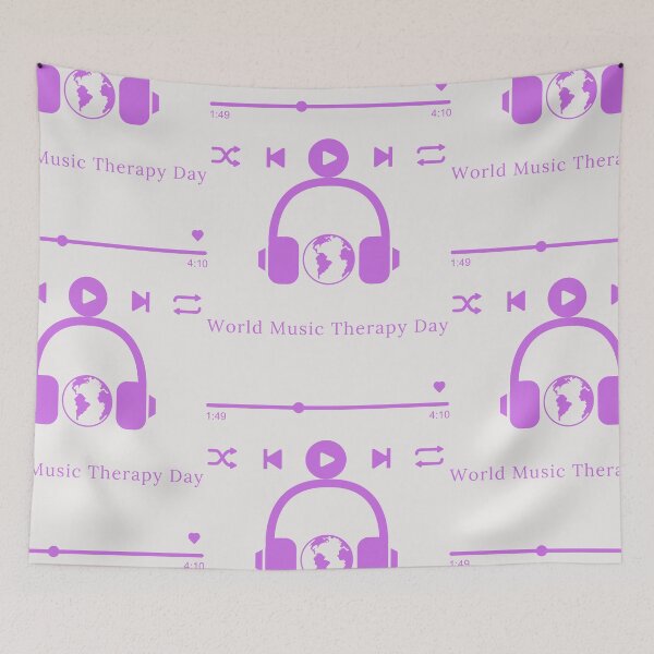 Item preview, World Music Therapy Day designed and sold by Simo0455.