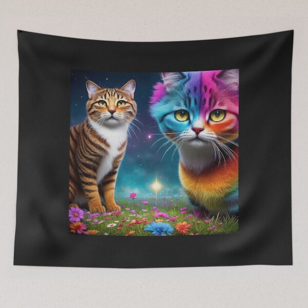 Item preview, Colourful Cats #9 designed and sold by GMXTrackMaD.