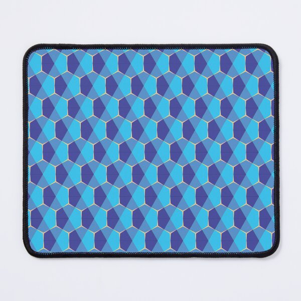 Item preview, Hexagonal Pattern in Sky Blue designed and sold by srelite01art.