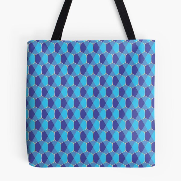 Item preview, Hexagonal Pattern in Sky Blue designed and sold by srelite01art.