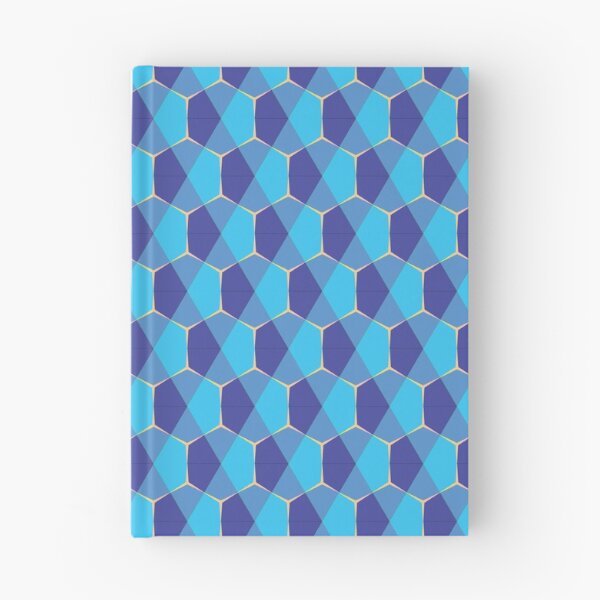 Item preview, Hexagonal Pattern in Sky Blue designed and sold by srelite01art.