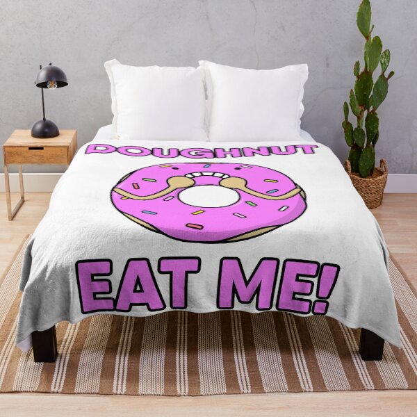 Item preview, Doughnut eat me! Funny food pun, dont eat me! Pink Donut designed and sold by RiciPaneto.