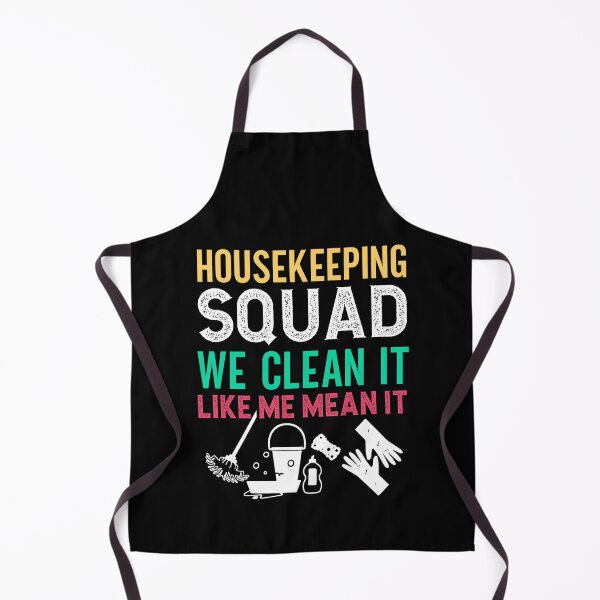 Item preview, Housekeeping Squad Funny Cleaning Humor Cleaner Cute Tee designed and sold by PilaStudio.