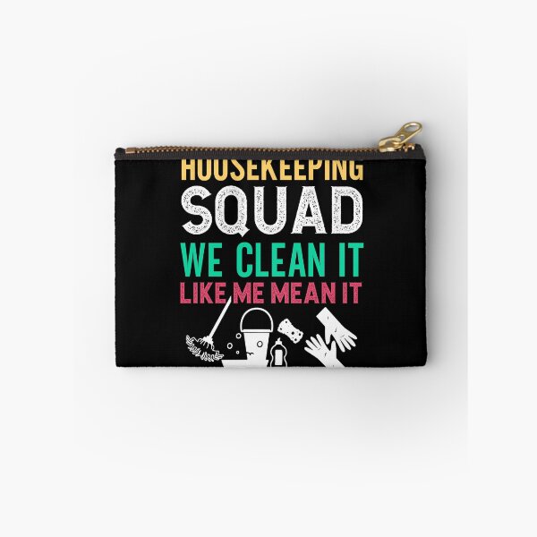 Item preview, Housekeeping Squad Funny Cleaning Humor Cleaner Cute Tee designed and sold by PilaStudio.