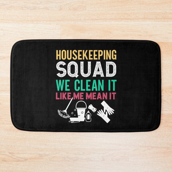Item preview, Housekeeping Squad Funny Cleaning Humor Cleaner Cute Tee designed and sold by PilaStudio.