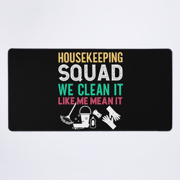 Item preview, Housekeeping Squad Funny Cleaning Humor Cleaner Cute Tee designed and sold by PilaStudio.