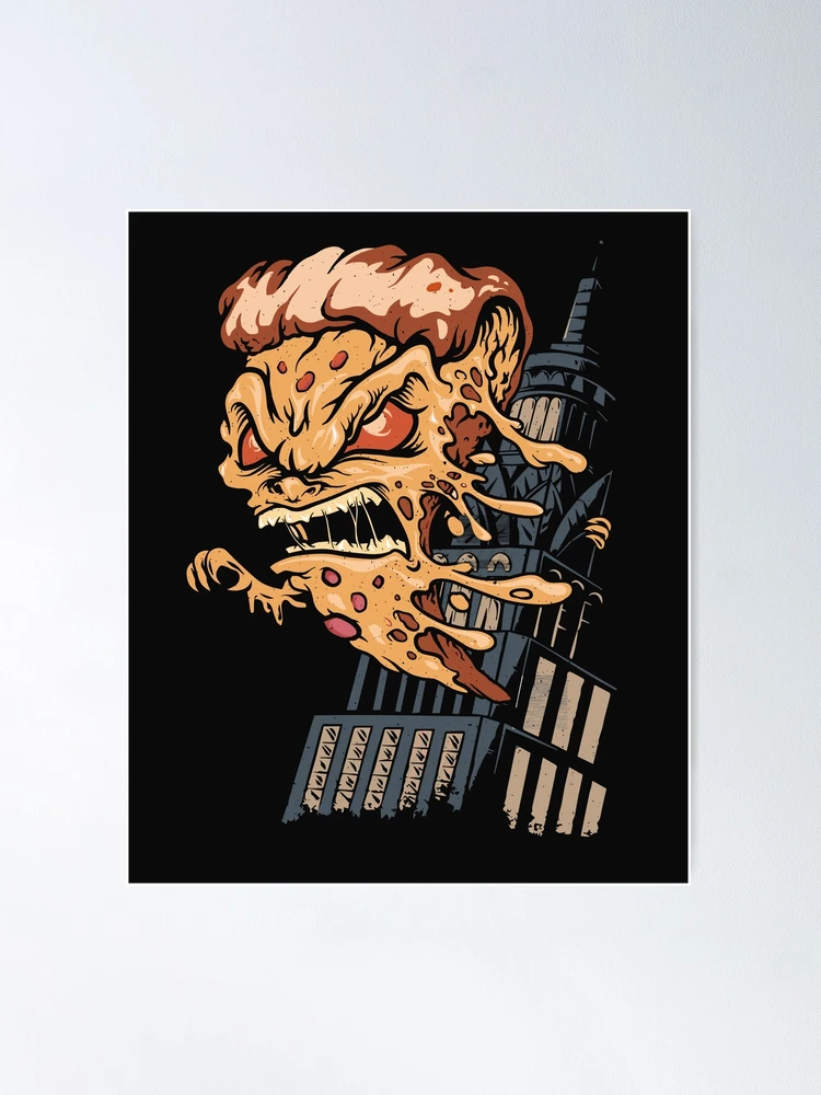 KUZIRA ポスター there she blows pizza Freddy's Soul Pizza Poster - Etsy