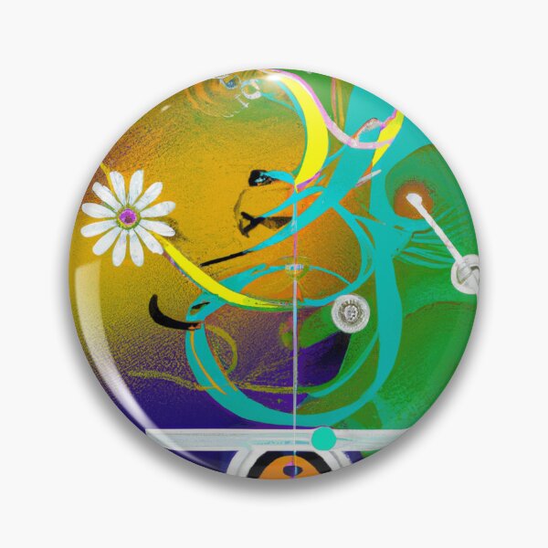 Item preview, Abstract Five Elements Symbolism | Modern Art designed and sold by funnyhalloween.
