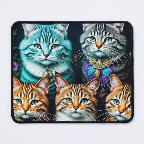 Item preview, Colourful Cats #11 designed and sold by GMXTrackMaD.