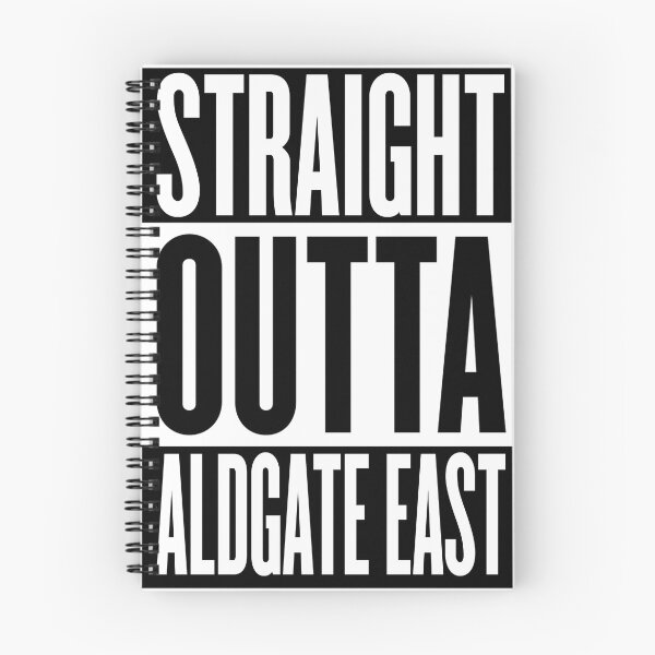 Item preview, Straight Outta Aldgate East designed and sold by Perry Clark.