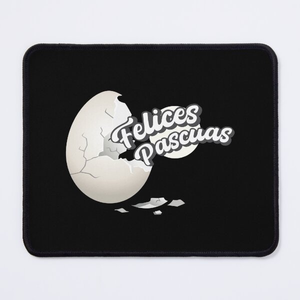 Item preview, Felices Pascuas Happy Easter Spanish text - Feliz Pascua - funny easter cracked egg  designed and sold by ALLURE-minimal.