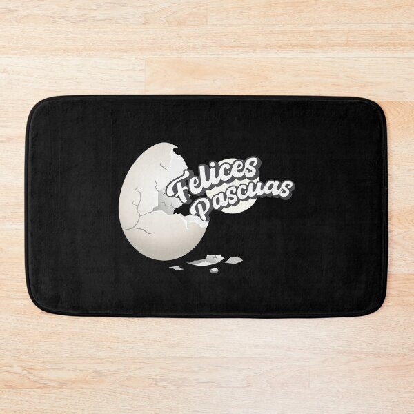 Item preview, Felices Pascuas Happy Easter Spanish text - Feliz Pascua - funny easter cracked egg  designed and sold by ALLURE-minimal.