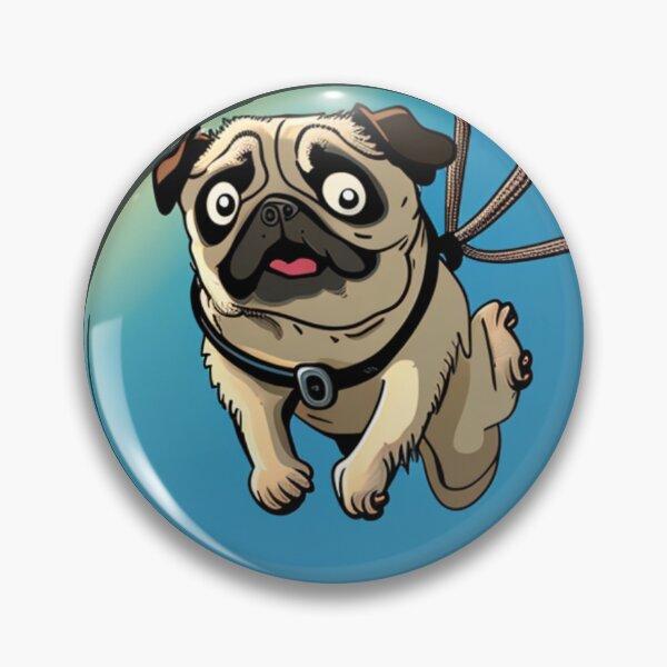 Artikelvorschau, bester freund in der luft entworfen und verkauft von Happydoog.