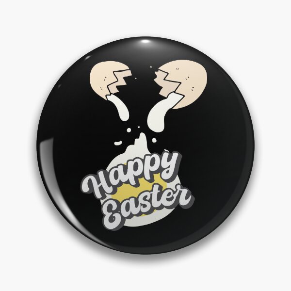 Item preview, Happy Easter cracked egg - funny easter designed and sold by ALLURE-minimal.