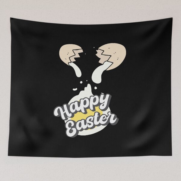 Item preview, Happy Easter cracked egg - funny easter designed and sold by ALLURE-minimal.