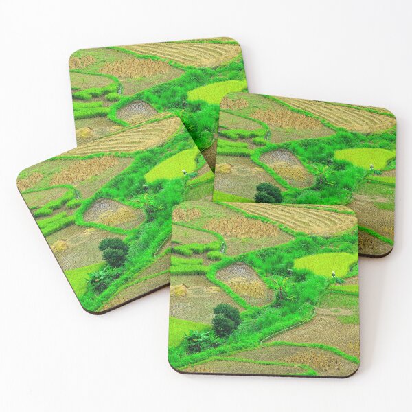 Item preview, Vietnam - Road from Ha Giang to Dong Van. paddy field designed and sold by franck380.