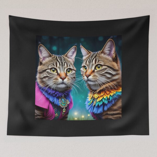 Item preview, Colourful Cats #14 designed and sold by GMXTrackMaD.