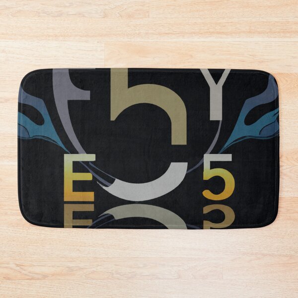Item preview, Abstract Five Elements Typography | Modern Art designed and sold by funnyhalloween.