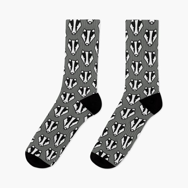 Item preview, Badger badger badger grey and black design designed and sold by Leeloks.