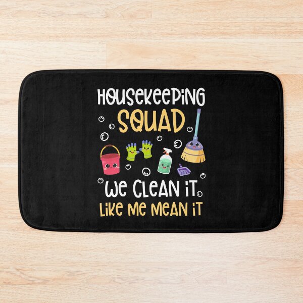 Item preview, Housekeeping Squad Funny Cleaning Humor Cleaner Cute Tee designed and sold by PilaStudio.