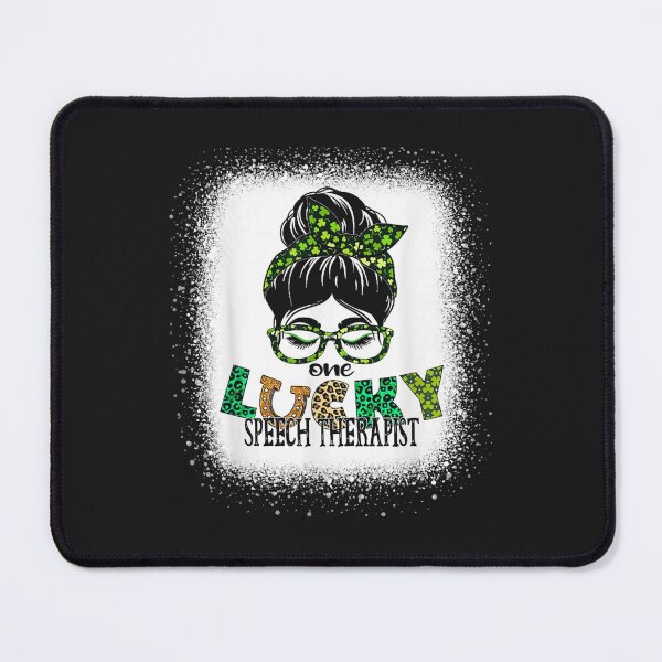 Item preview, One Lucky Speech Therapist Bleached designed and sold by hangoxinhxan.