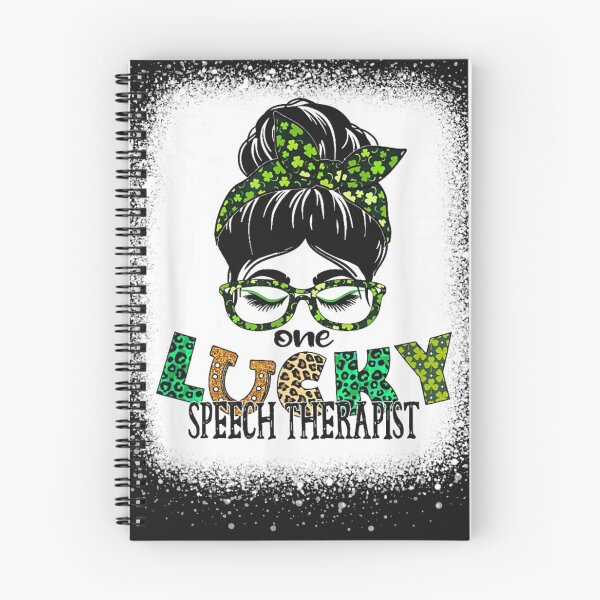 Item preview, One Lucky Speech Therapist Bleached designed and sold by hangoxinhxan.