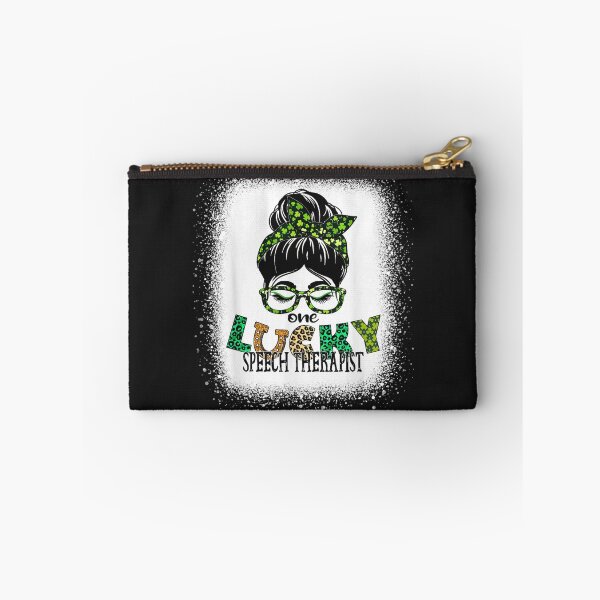 Item preview, One Lucky Speech Therapist Bleached designed and sold by hangoxinhxan.