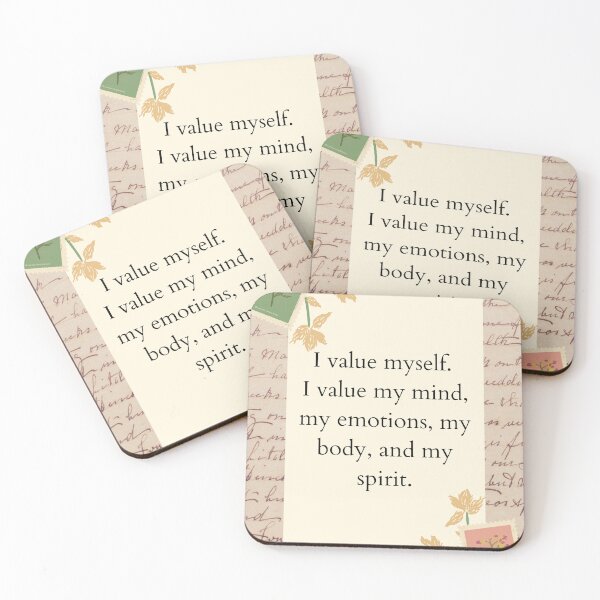 Item preview, I VALUE MYSELF designed and sold by HalcyonFairy.