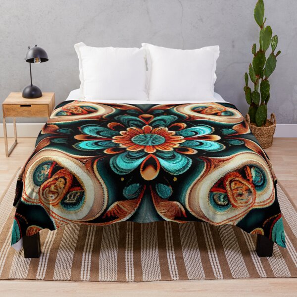 Item preview, Formal Crafty Dazzling Eclectic Pattern Digital Painting designed and sold by CodeAndColors.