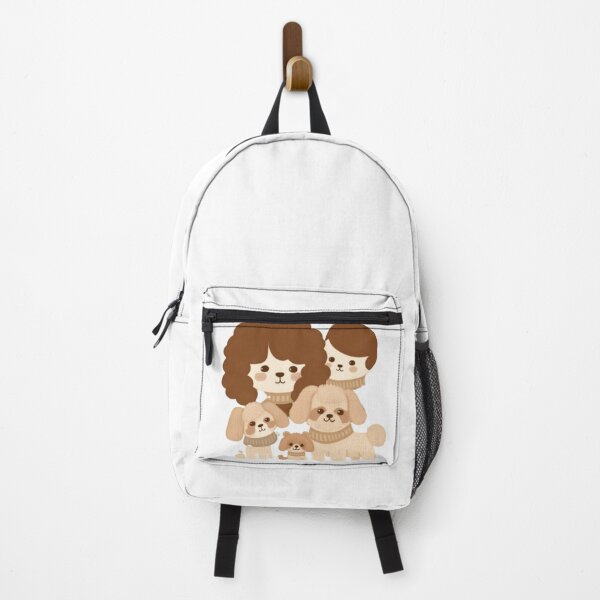 Item preview, Beloved Dog Family Brown White Black Yellow Child Woman Man designed and sold by Furry-BFF.