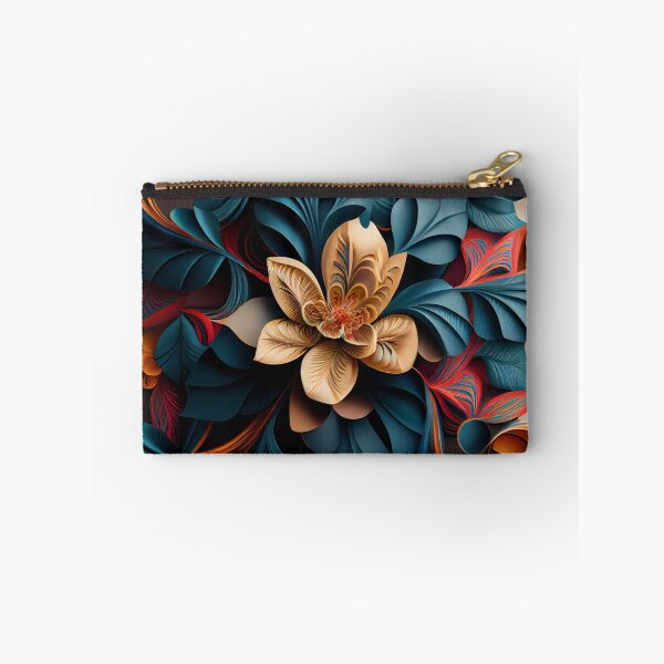 Item preview, Three Dimensional Aesthetic Floral Pattern Digital Painting designed and sold by CodeAndColors.