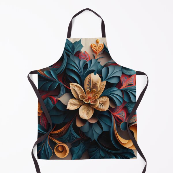 Item preview, Three Dimensional Aesthetic Floral Pattern Digital Painting designed and sold by CodeAndColors.