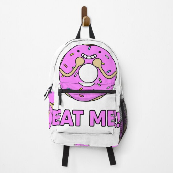 Item preview, Happy Donut, Eat Me! Funny food pun, eat me! Pink Color Doughnut designed and sold by RiciPaneto.