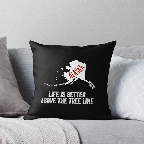 Item preview, ALASKA TREE LINE state USA pride United States   designed and sold by w1ckerman.