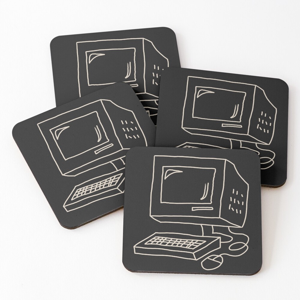 Item preview, Coasters (Set of 4) designed and sold by BewareAuthority.