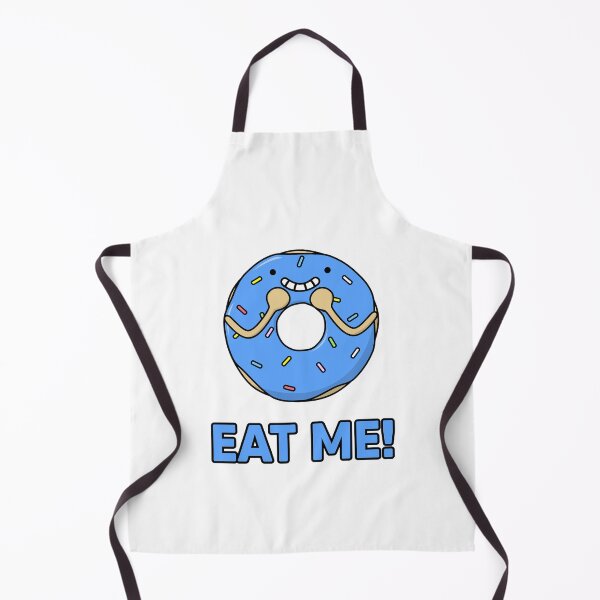 Item preview, Happy Donut, Eat Me! Funny food pun, eat me! Blue Color Doughnut designed and sold by RiciPaneto.