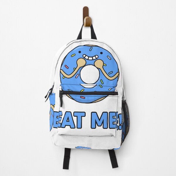 Item preview, Happy Donut, Eat Me! Funny food pun, eat me! Blue Color Doughnut designed and sold by RiciPaneto.
